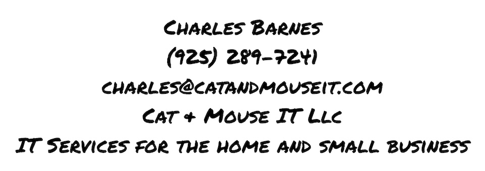 Welcome To Cat and Mouse IT - IT Services for the Home and Small Business